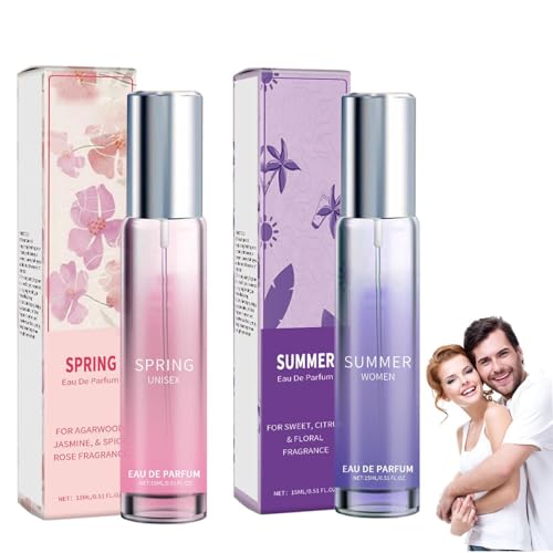 Pheromone Parfum Woman,Enhanced Scents Pheromone Perfume, Pheromone Collection, Pheromon Parfüm,Pheromone Parfüm für Frauen (Pink+Purple) von Junjie