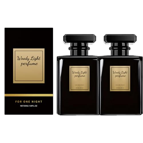 Wooden Charm Perfume,Parfüm für Männer,Pheromone Parfum Woman,hält lange Light Perfume,Holzkolonienwasser Scented Parfüm, Damen 𝙋𝙚𝙧𝙛𝙪𝙢𝙚 (2PCS) von Junjie