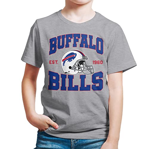 Junk Food Clothing x NFL - Team Helmet - Kids Short Sleeve Fan Shirt for Boys and Girls - Officially Licensed NFL Apparel von Junk Food