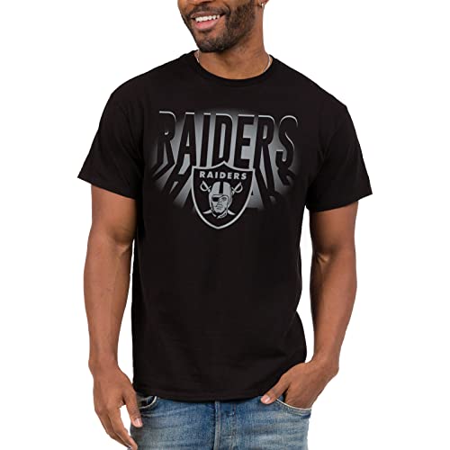 Junk Food Clothing x NFL - Las Vegas Raiders - Team Spotlight - Unisex Adult Short Sleeve Fan T-Shirt for Men and Women - Size Small von Junk Food