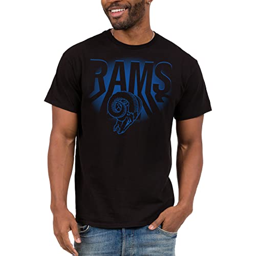 Junk Food Clothing x NFL - Los Angeles Rams - Team Spotlight - Unisex Adult Short Sleeve Fan T-Shirt for Men and Women - Size X-Large von Junk Food