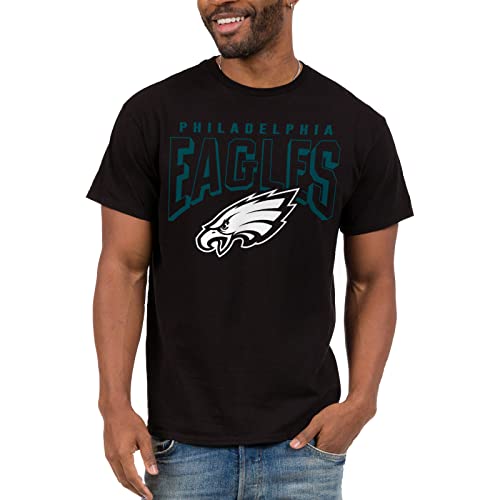 Junk Food Clothing x NFL - Philadelphia Eagles - Bold Logo - Unisex Adult Short Sleeve Fan T-Shirt for Men and Women - Size 3X-Large von Junk Food