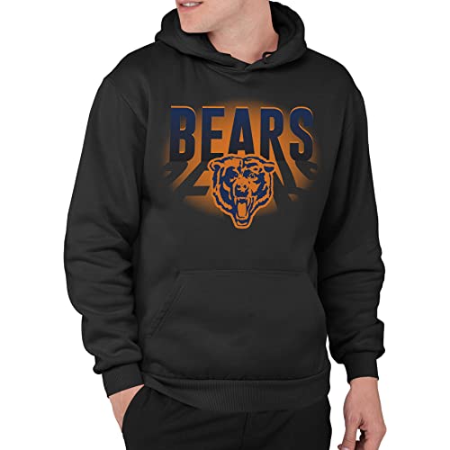 Junk Food NFL - Chicago Bears - Team Spotlight - Unisex Adult Pullover Fleece Hoodie for Men and Women - Size Large von Junk Food