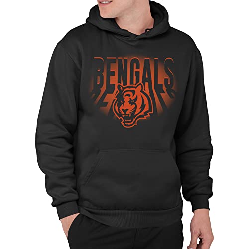 Junk Food NFL - Cincinnati Bengals - Team Spotlight - Unisex Adult Pullover Fleece Hoodie for Men and Women - Size X-Large von Junk Food