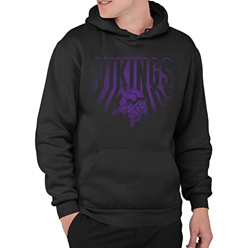 Junk Food NFL - Minnesota Vikings - Team Spotlight - Unisex Adult Pullover Fleece Hoodie for Men and Women - Size Medium von Junk Food