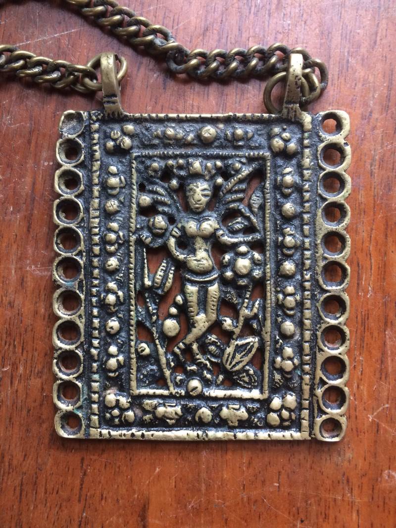 Vtg 60Er Göttin Tempeltänzerin Brass Indien Halskette Vtg 60Er Göttin Tempeltänzerin Brass Indien Halskette von JunkQueenJellyBean