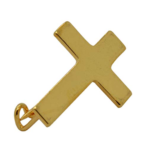 Junker Kirchenbedarf Anstecker Kreuz vergoldet 2cm - Anstecknadel für Priester Kommunion Konfirmation Junker Kirchenbedarf Anstecker Kreuz vergoldet 2cm - Anstecknadel für Priester Kommunion Konfirmation von Junker Kirchenbedarf