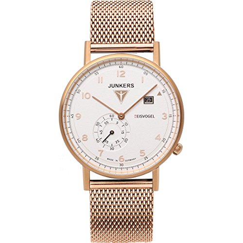 Junkers Herren-Armbanduhr Analog Quarz Edelstahl beschichtet 6732M4 von Junkers