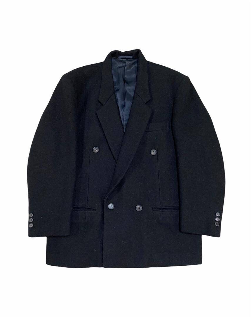 Vtg Archiv Y's For Men Yohji Yamamoto Blazer Zweireiher Wolle Made in Japan Größe S von Junkessthrifstore