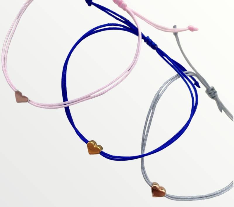 Kinder-Armband Kleines Herz Personalisiert Kids von Junolie