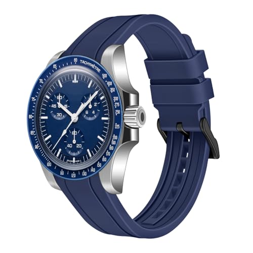 Juntan 20mm 22mm Uhrenarmbänder für Damen Herren Gebogene Enden Silikon Armband Weichem Kautschuk Sport Ersatz Uhrenarmband für Moonswatch Schnellverschluss Armbänder Männer Frauen Juntan 20mm 22mm Uhrenarmbänder für Damen Herren Gebogene Enden Silikon Armband Weichem Kautschuk Sport Ersatz Uhrenarmband für Moonswatch Schnellverschluss Armbänder Männer Frauen von Juntan