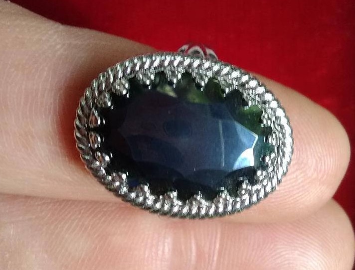 Hämatit Und Silber Ring Gr. 7.5 Hämatit Und Silber Ring Gr. 7.5 von Juntiqueaux