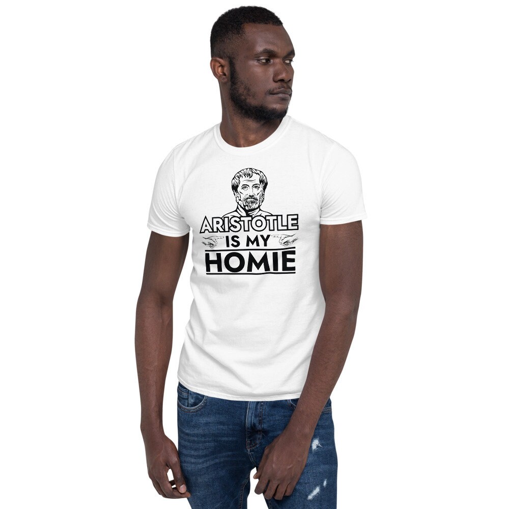 Aristoteles Shirt Ist Mein Homie Kurzarm Unisex T-Shirt von JuntoTees