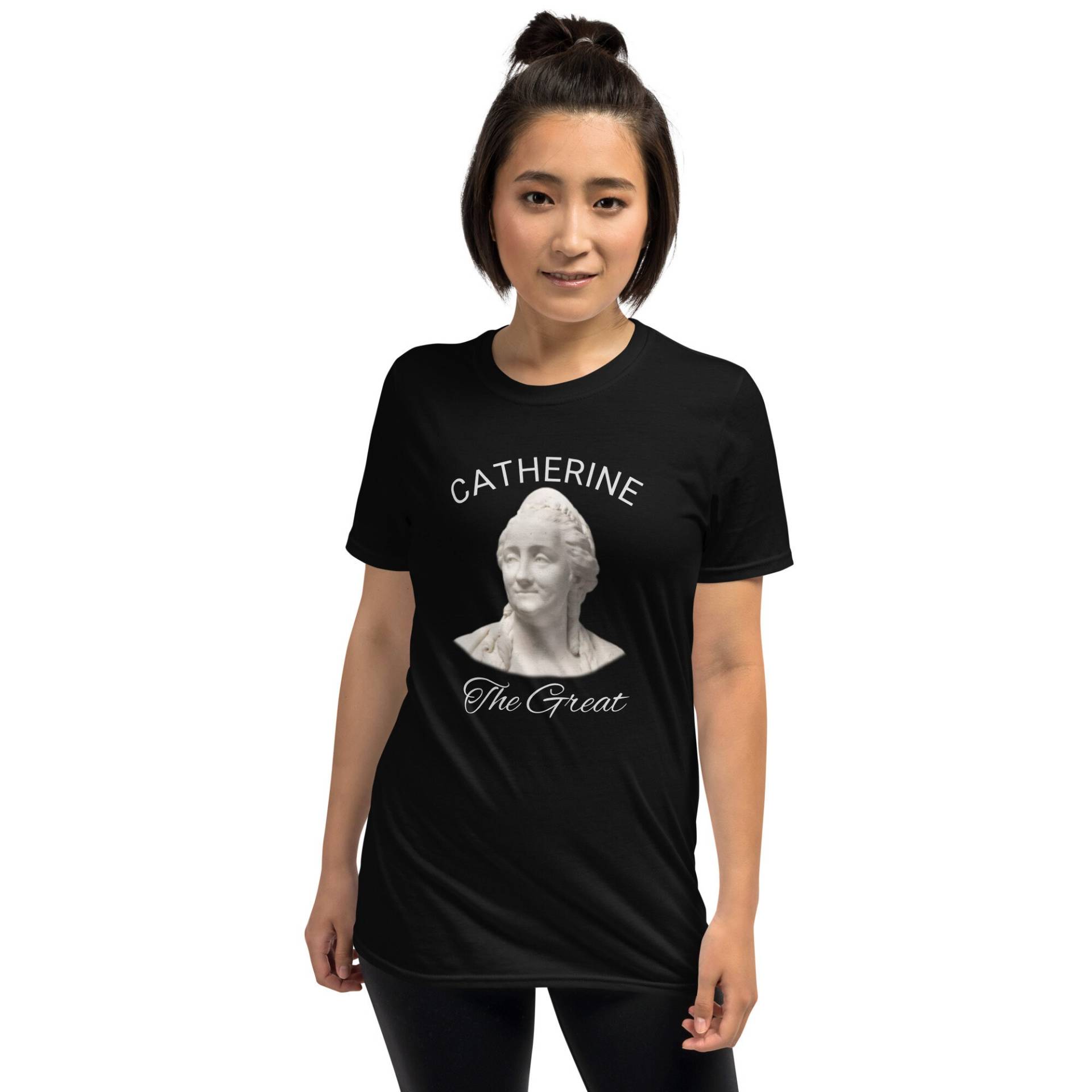 Kaiserin Katharina Die Große Kurzarm Unisex T-Shirt von JuntoTees