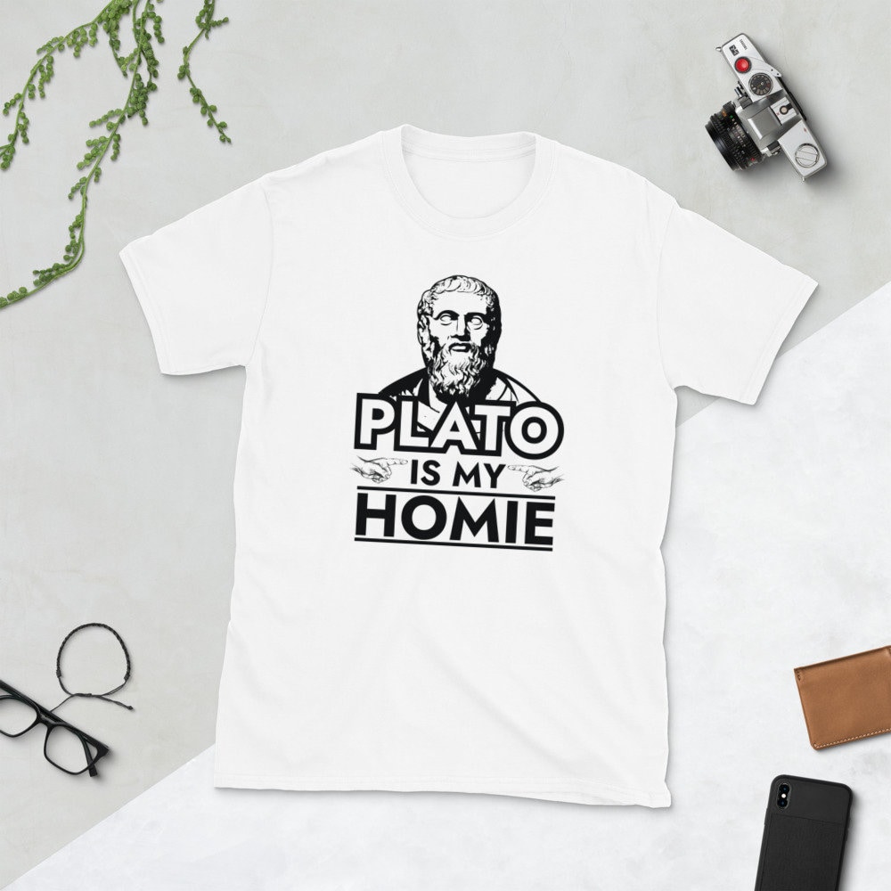 Plato Shirt Ist Mein Homie Kurzarm Unisex T-Shirt von JuntoTees