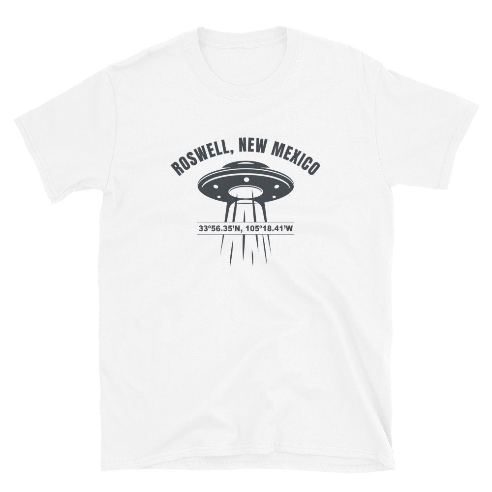 Uap Shirt Roswell New Mexico Ufo Kurzarm Unisex T-Shirt von JuntoTees