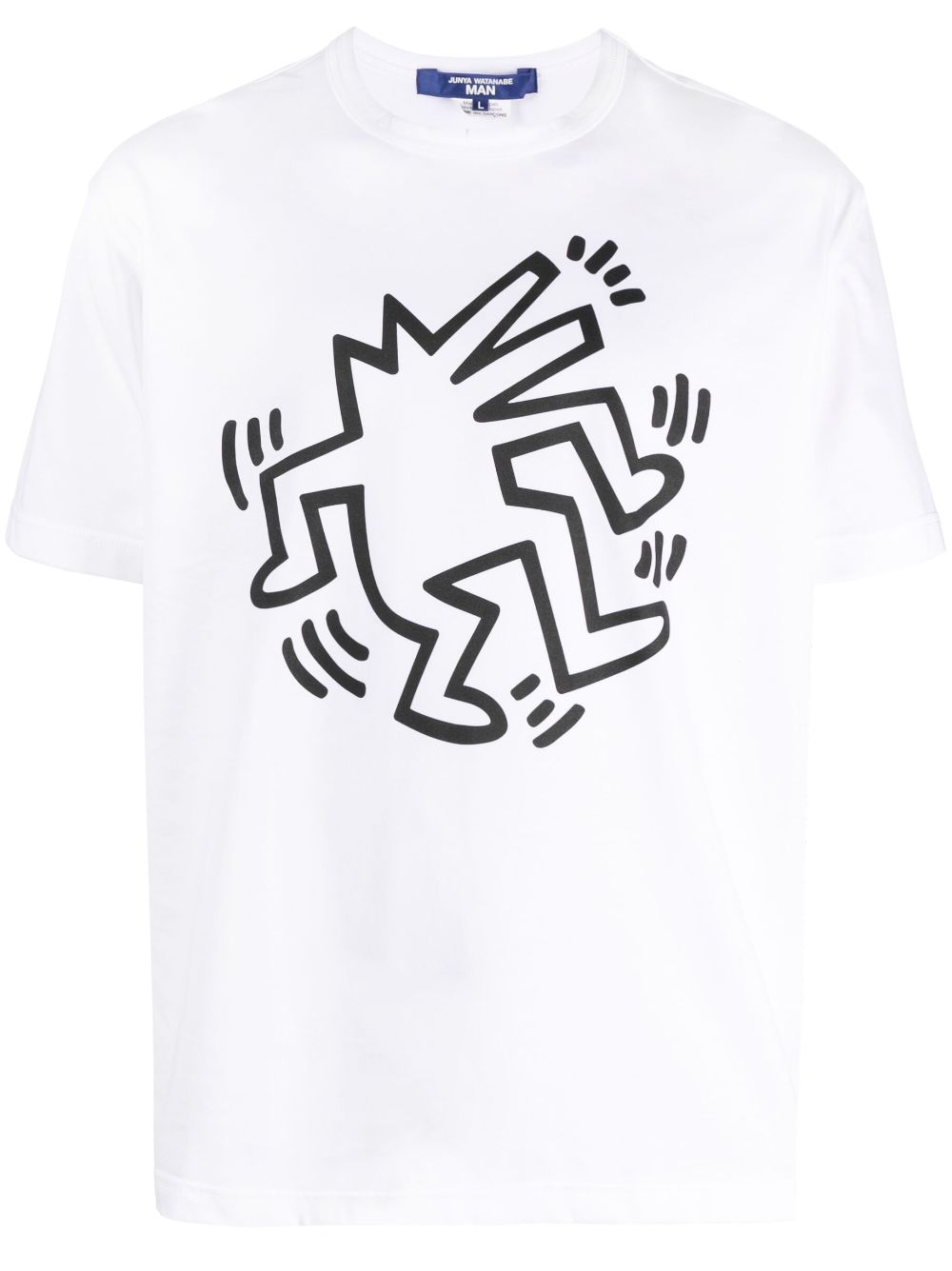 Junya Watanabe MAN x Keith Haring T-Shirt - Weiß von Junya Watanabe MAN