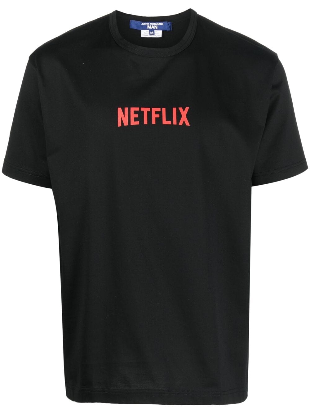 Junya Watanabe MAN T-Shirt mit "Netflix"-Print - Schwarz von Junya Watanabe MAN