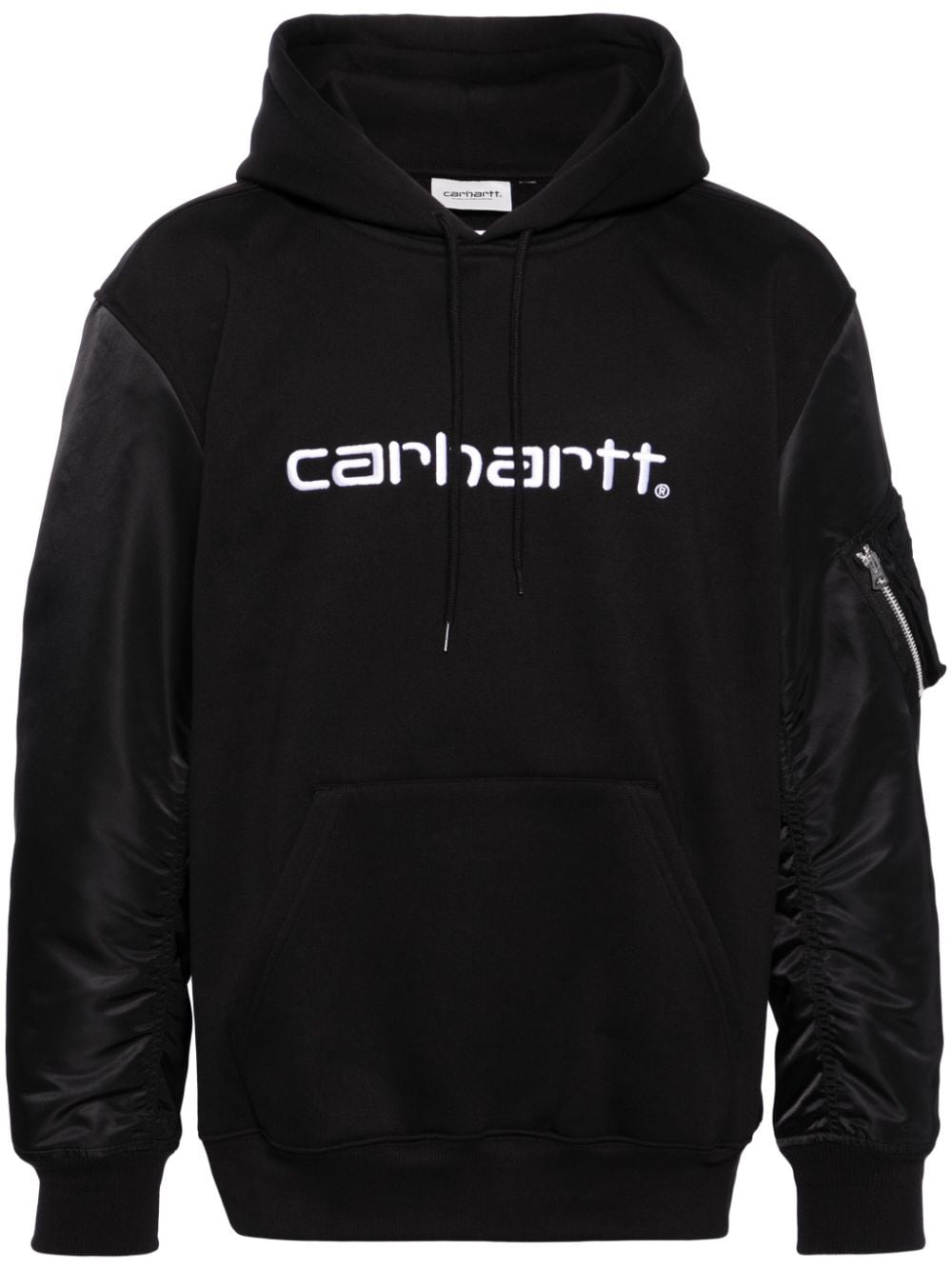 Junya Watanabe MAN x Carhartt Hoodie mit Logo-Stickerei - Schwarz von Junya Watanabe MAN