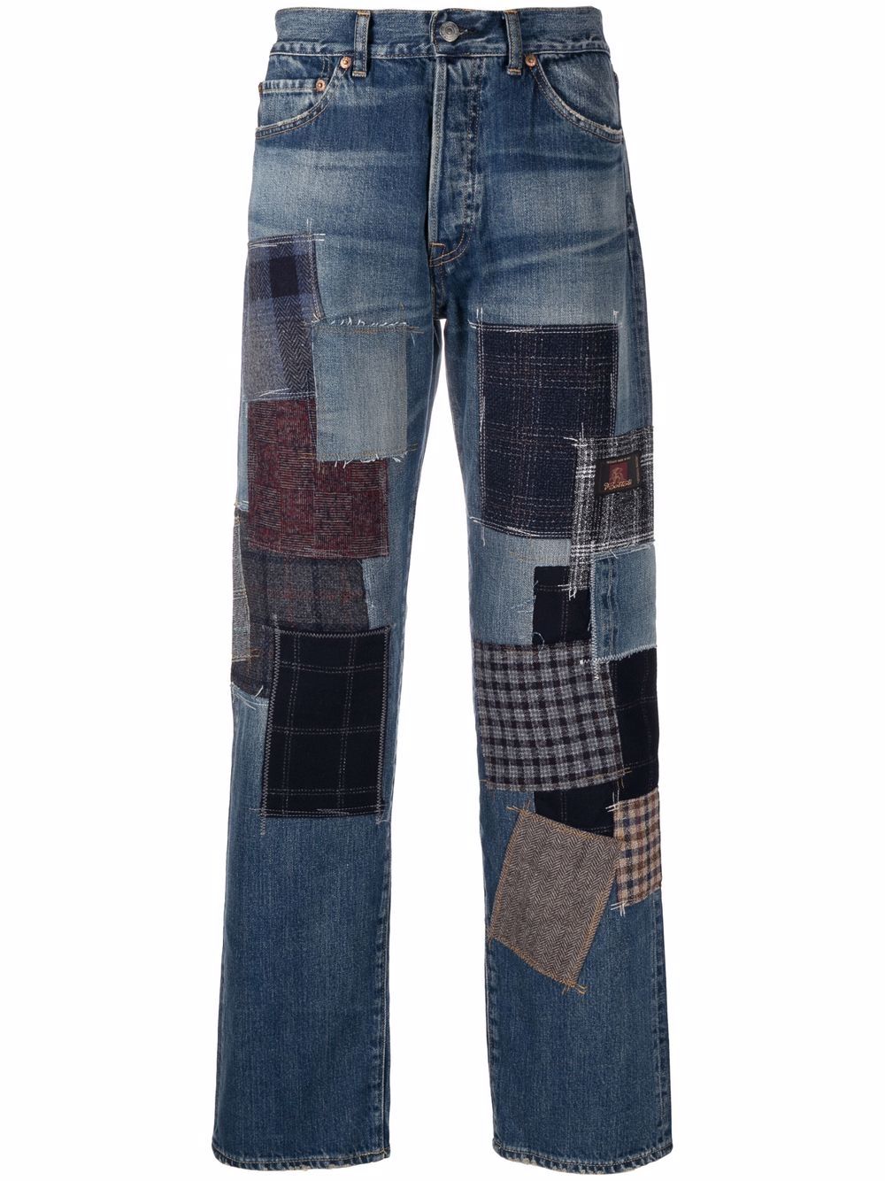 Junya Watanabe Man X Levi's Patchwork-Jeans mit geradem Bein - Blau von Junya Watanabe Man X Levi's