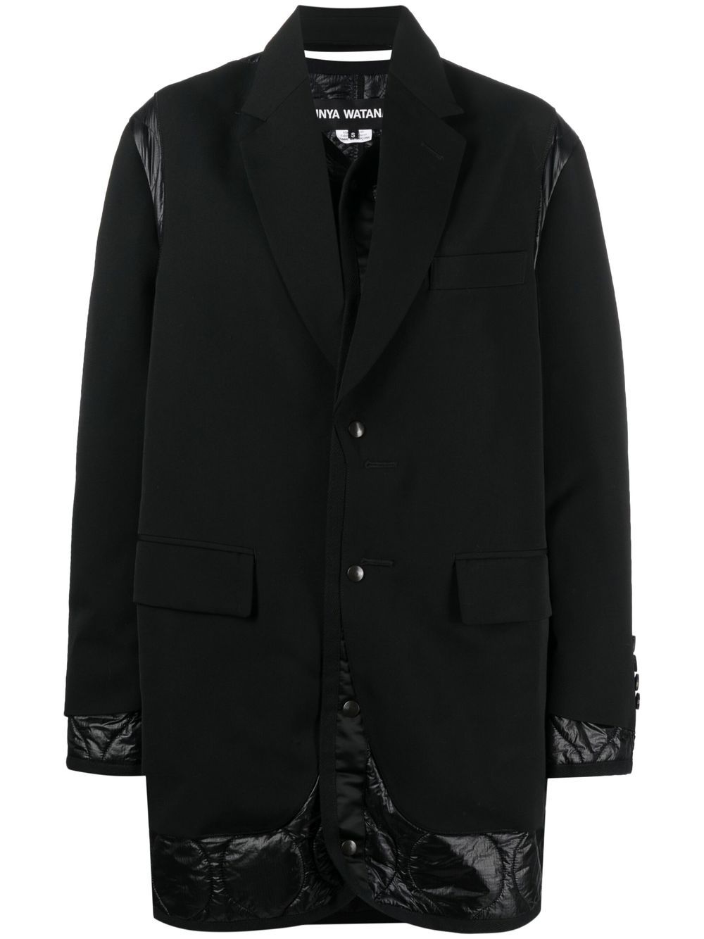 Junya Watanabe Jacke im Layering-Look - Schwarz von Junya Watanabe