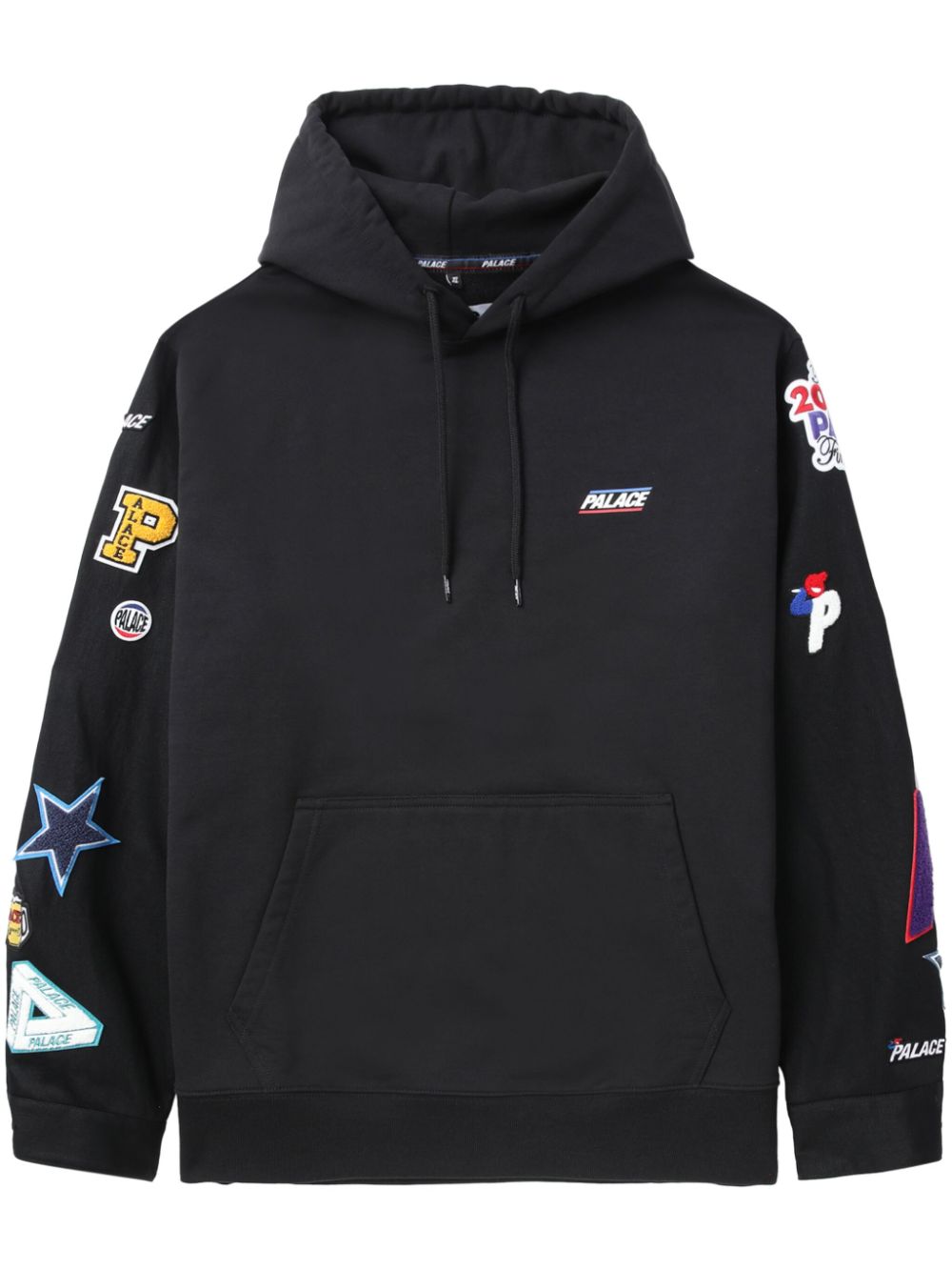 Junya Watanabe MAN x Palace Hoodie mit Patch-Detail - Schwarz von Junya Watanabe MAN