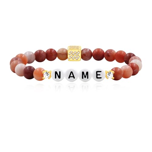 JunyiDIY Personalisierter Name Rosa Aventurin Sternzeichen Armband, Handgemachter Elastischer Schmuck Mit 12 Astrologischen Zeichen Für Tochter Ehefrau Mutter JunyiDIY Personalisierter Name Rosa Aventurin Sternzeichen Armband, Handgemachter Elastischer Schmuck Mit 12 Astrologischen Zeichen Für Tochter Ehefrau Mutter von JunyiDIY