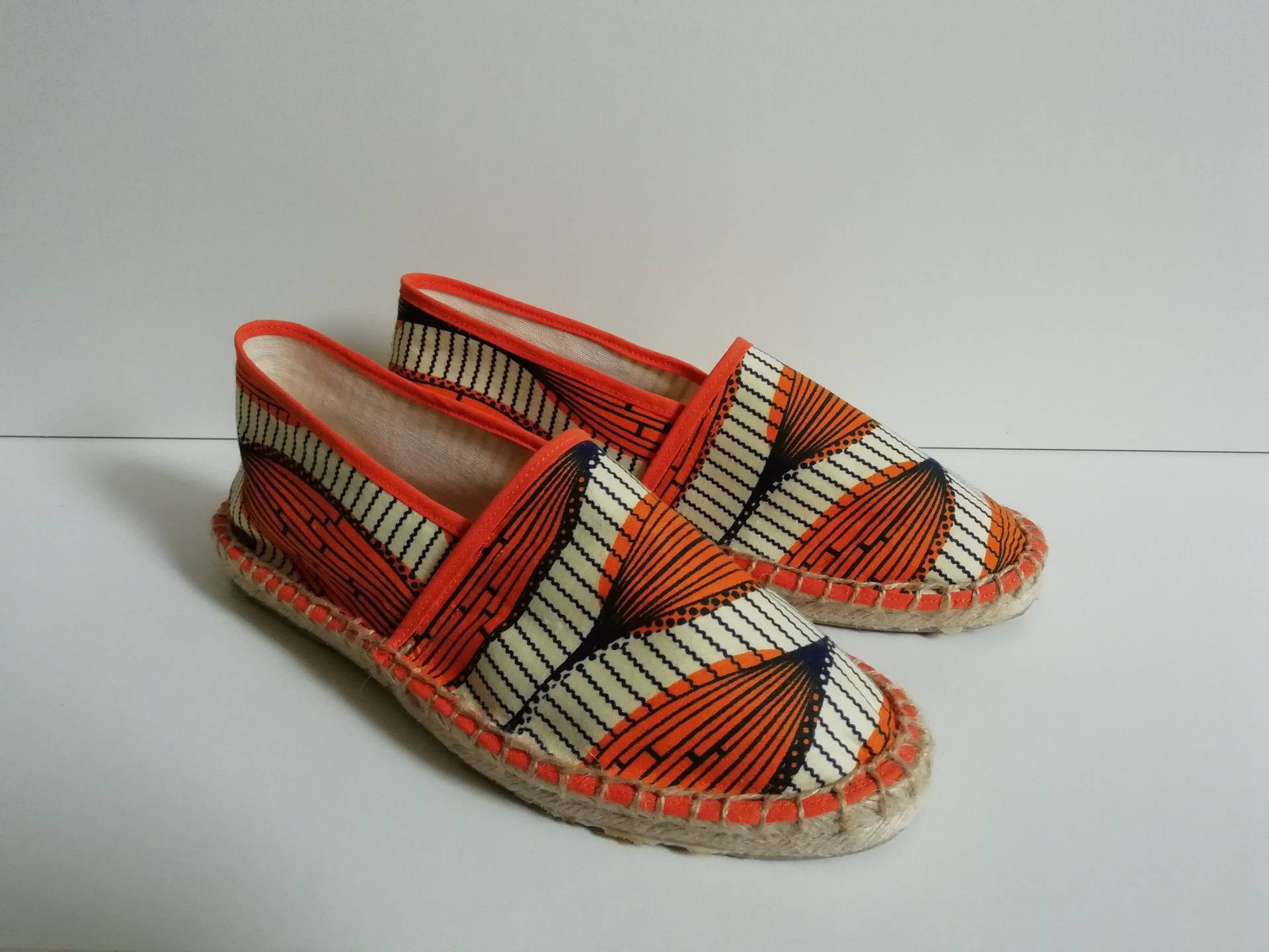 Original Espadrilles Aus Wachs Von Gemischter Hand Genäht von Junyz