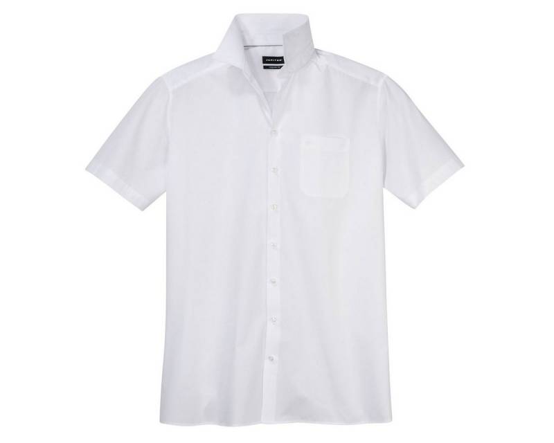 Jupiter Businesshemd Jupiter Businesshemd Kurzarm weiß bügelleicht XXL von Jupiter