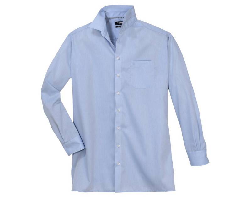 Jupiter Businesshemd Businesshemd bügelfrei Jupiter hellblau XXL von Jupiter