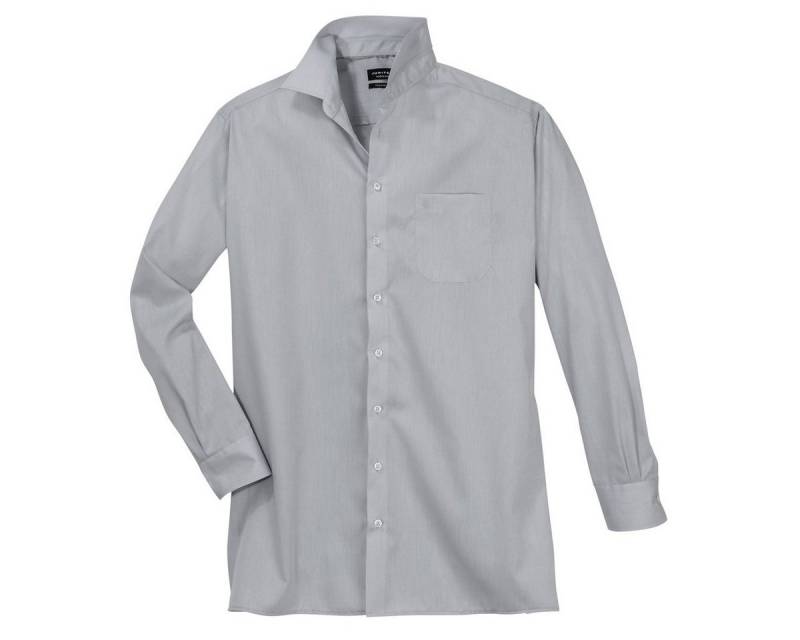 Jupiter Businesshemd Businesshemd bügelfrei Jupiter silbergrau XXL von Jupiter