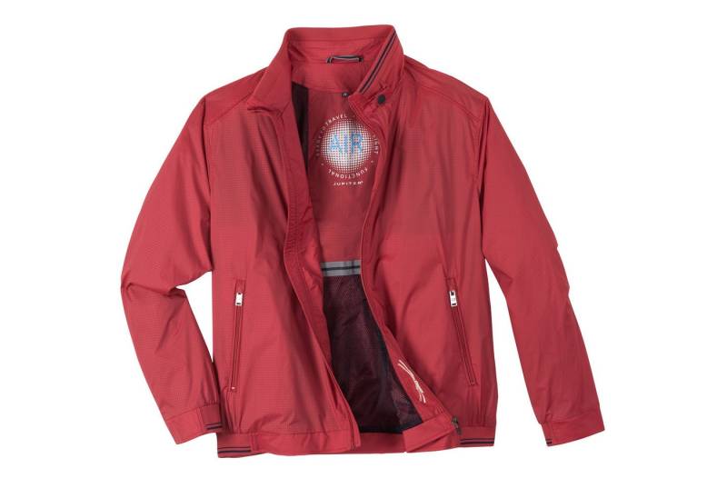 Jupiter Funktionsjacke Jupiter leichte Stretch-Funktionsjacke Übergröße rot von Jupiter