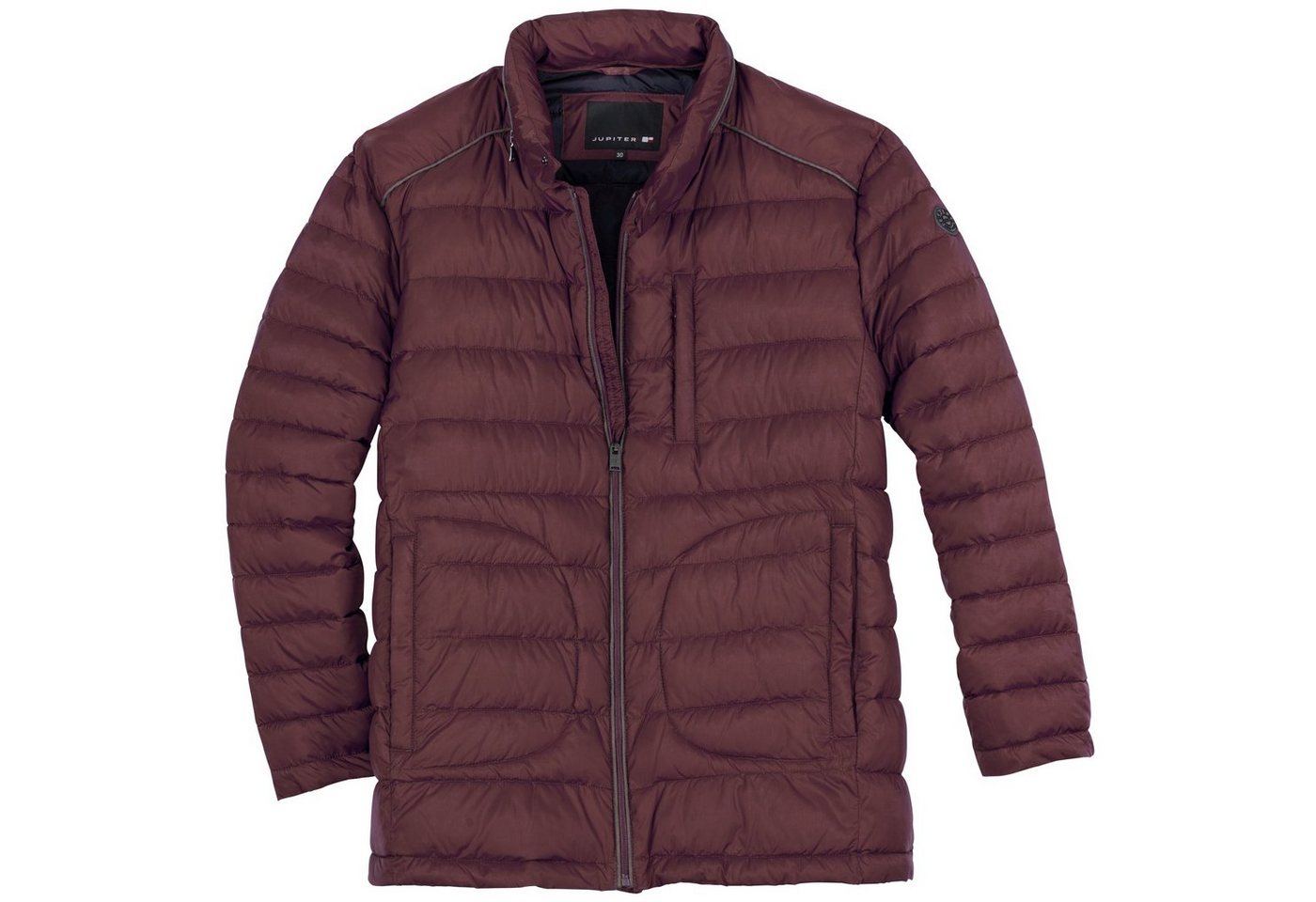 Jupiter Steppjacke Große Größen Herren Steppjacke bordeaux Jupiter von Jupiter