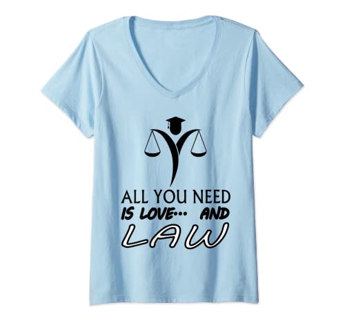 Damen Jura studieren T-Shirt Jura Studium Jura Student Geschenk T-Shirt mit V-Ausschnitt von Jura Studium T-Shirt Jura Student Geschenkidee