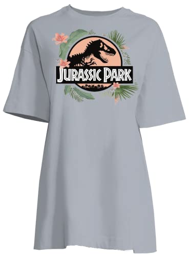 Jurassic Park Damen Wojupambt010 Nachthemd, Cremeblau, 38 von Jurassic Park