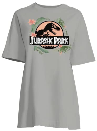 Jurassic Park Damen Wojupambt010 Nachthemd, hellgrau, 36 von Jurassic Park