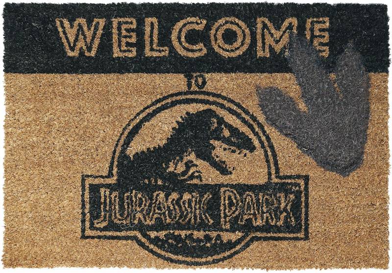 Jurassic Park Fußmatte - Welcome - multicolor  - Lizenzierter Fanartikel Jurassic Park Fußmatte - Welcome - multicolor  - Lizenzierter Fanartikel von Jurassic Park