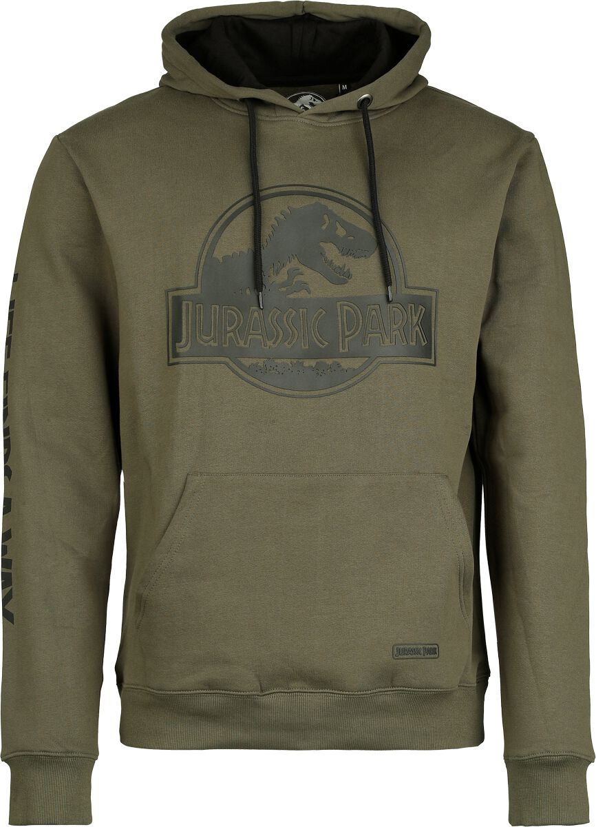 Jurassic Park Jurassic Park Logo Kapuzenpullover khaki in L Jurassic Park Jurassic Park Logo Kapuzenpullover khaki in L von Jurassic Park