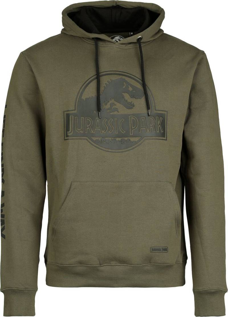 Jurassic Park Jurassic Park Logo Kapuzenpullover khaki in S Jurassic Park Jurassic Park Logo Kapuzenpullover khaki in S von Jurassic Park