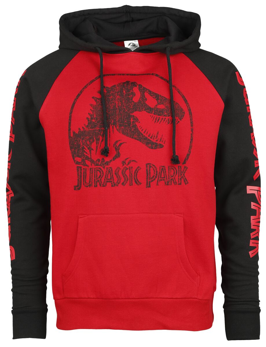 Jurassic Park Jurassic Park Logo Kapuzenpullover multicolor in M von Jurassic Park