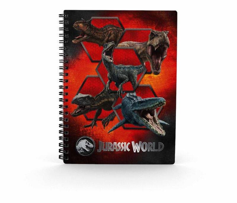 Jurassic Park Jurassic World - Carnivorous - 3D Effekt Notizbuch Notizblock multicolor Jurassic Park Jurassic World - Carnivorous - 3D Effekt Notizbuch Notizblock multicolor von Jurassic Park
