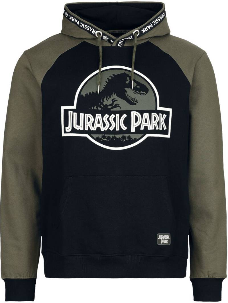 Jurassic Park Kapuzenpullover - S bis XL - für Männer - Größe L - multicolor  - Lizenzierter Fanartikel Jurassic Park Kapuzenpullover - S bis XL - für Männer - Größe L - multicolor  - Lizenzierter Fanartikel von Jurassic Park