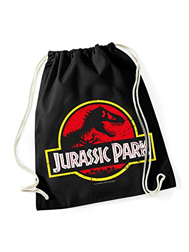 Jurassic Park Logo Gym Bag schwarz, Größe:onesize von Jurassic Park