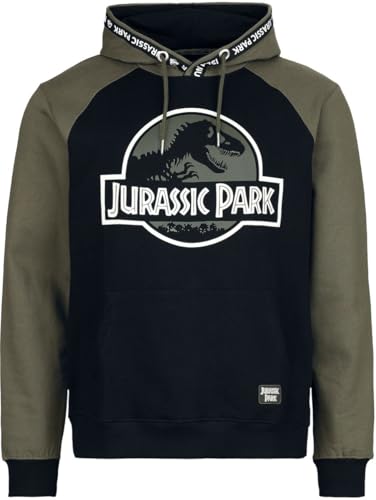 Jurassic Park Männer Kapuzenpullover Multicolor M von Jurassic Park