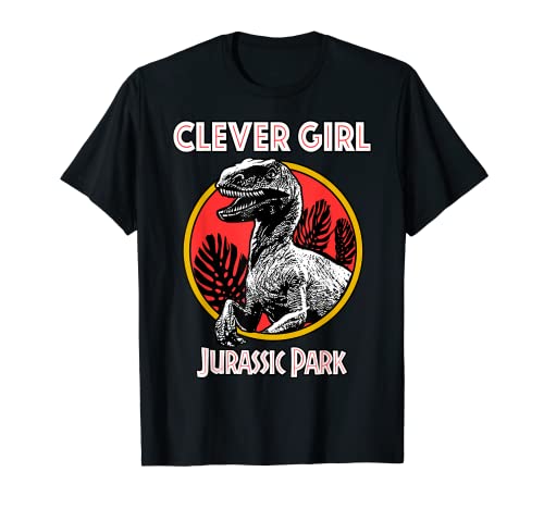Jurassic Park Retro Raptor Clever Girl T-Shirt von Jurassic Park