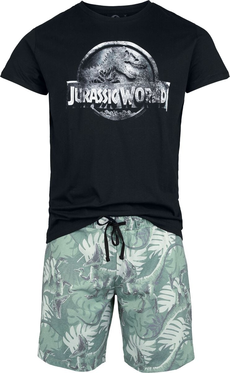 Jurassic Park Schlafanzug - Jurassic World - S bis 3XL - für Männer - Größe XXL - multicolor  - EMP exklusives Merchandise! von Jurassic Park