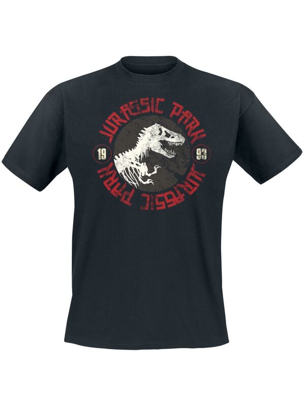 Jurassic Park T-Shirt - 1993 - S bis 4XL - für Männer - Größe S - schwarz  - EMP exklusives Merchandise! Jurassic Park T-Shirt - 1993 - S bis 4XL - für Männer - Größe S - schwarz  - EMP exklusives Merchandise! von Jurassic Park