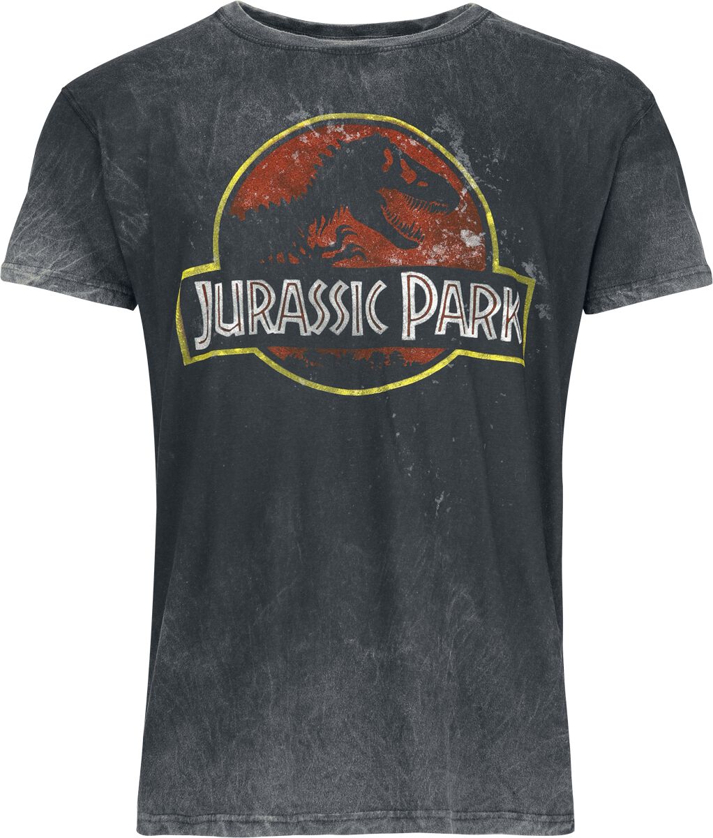 Jurassic Park T-Shirt - Jurassic Park Logo - S bis 3XL - für Männer - Größe XL - schwarz  - EMP exklusives Merchandise! von Jurassic Park