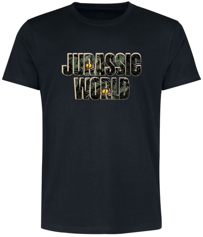 Jurassic Park T-Shirt - Jurassic World - Forest Raptor Attack - S bis 3XL - für Männer - Größe M - schwarz  - EMP exklusives Merchandise! von Jurassic Park