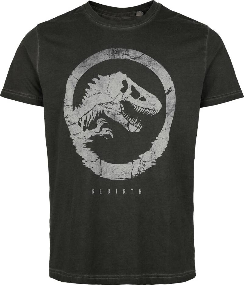 Jurassic Park T-Shirt - Jurassic World - Mirage - S bis 4XL - für Männer - Größe M - dunkelgrau  - EMP exklusives Merchandise! Jurassic Park T-Shirt - Jurassic World - Mirage - S bis 4XL - für Männer - Größe M - dunkelgrau  - EMP exklusives Merchandise! von Jurassic Park